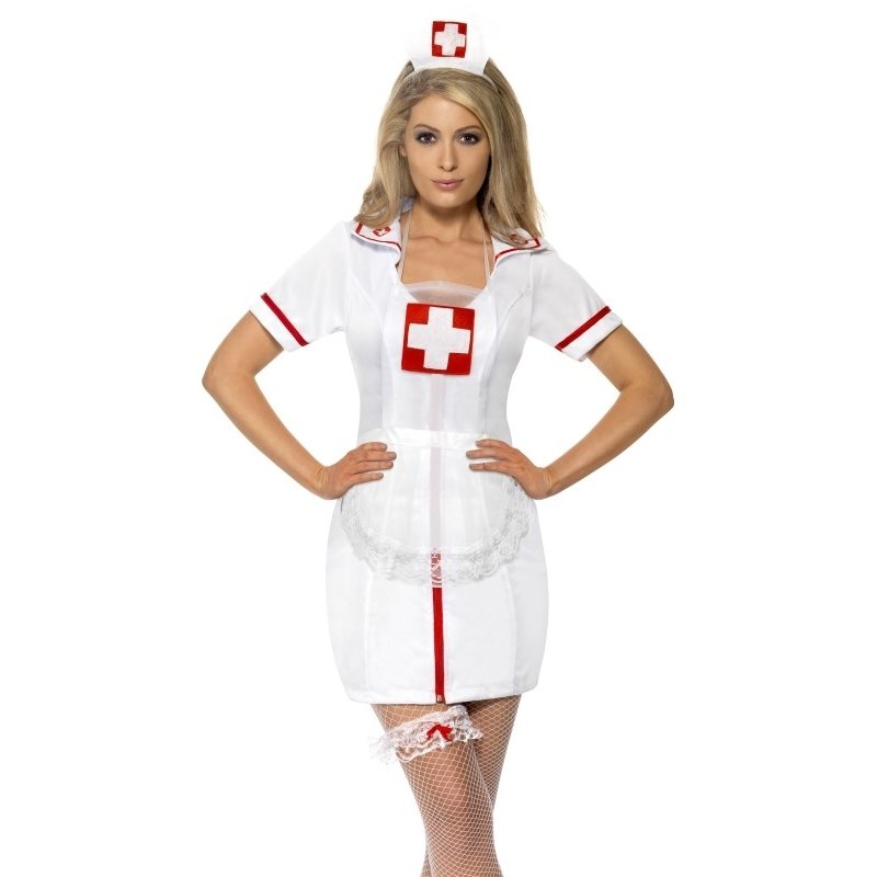 Sygeplejerske Set - Rød Køb Billigt her |