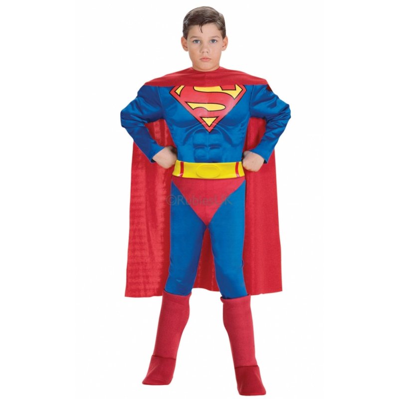 Superman Kostume - Rød Køb online her |