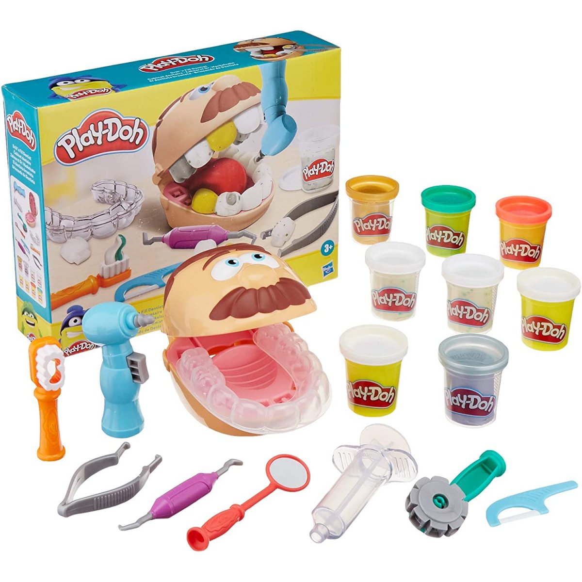 PlayDoh Doctor Drill n fill Dentist F1259 Køb online her