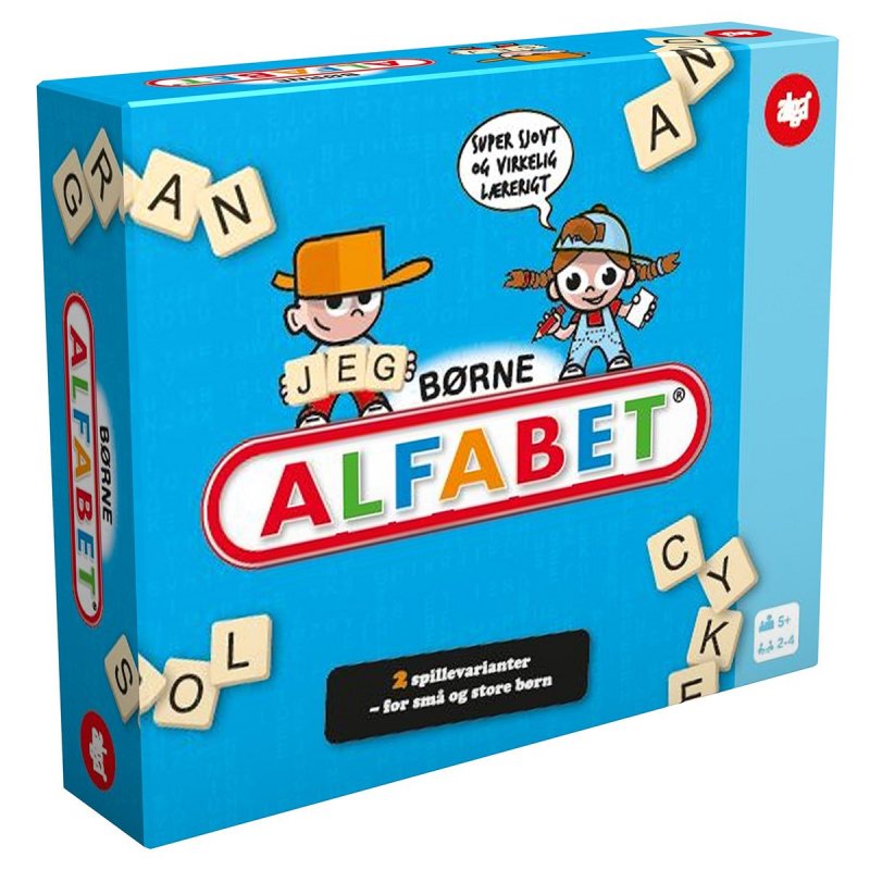 Børnealfabet - Alga