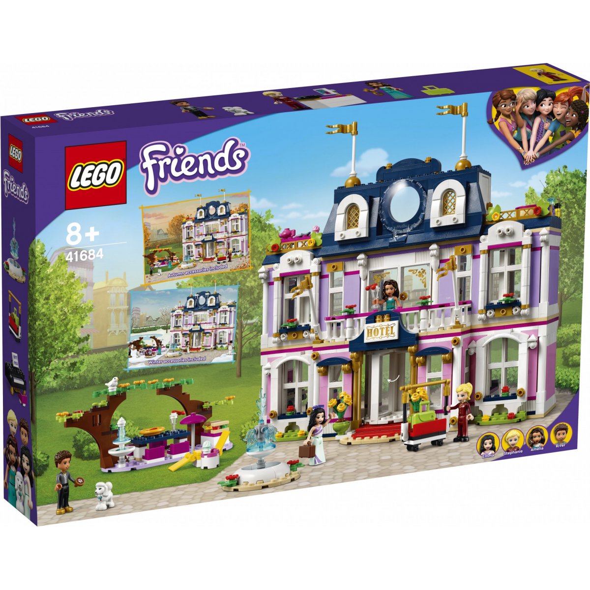 LEGO Friends Heartlake City Grand 41684 Multi Bedste pris | Heaven4kids.dk