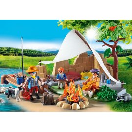 Playmobil Camping Familj