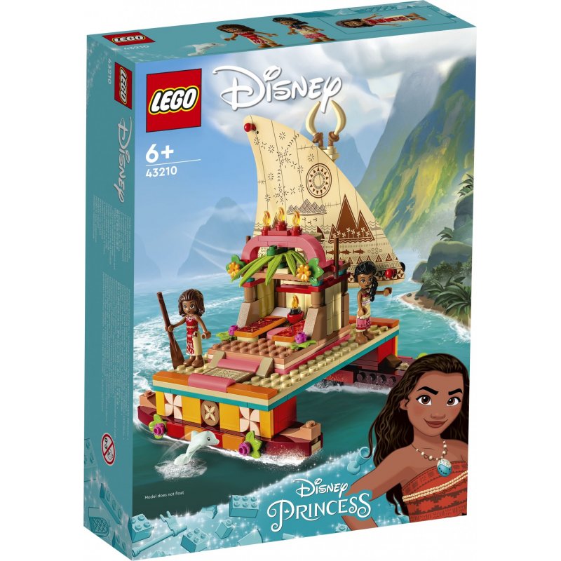 strategi Mig Forløber LEGO Disney Princess Vaianas Vejfinderbåd 43210 - Multi Dag til Dag |  Heaven4kids.dk
