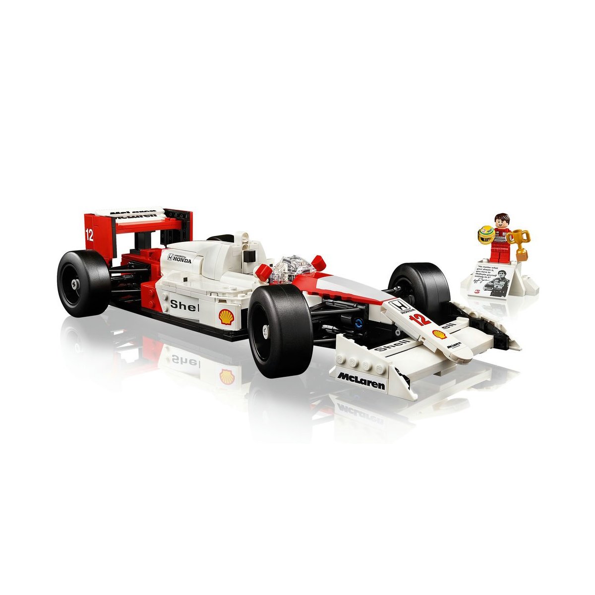 LEGO Icons - McLaren MP4/4 og Ayrton Senna - Bestil Online | Heaven4kids.dk